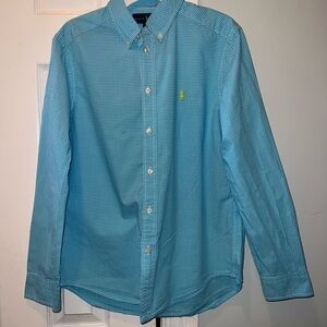 Ralph Lauren Boy's Blue Checkered Shirt